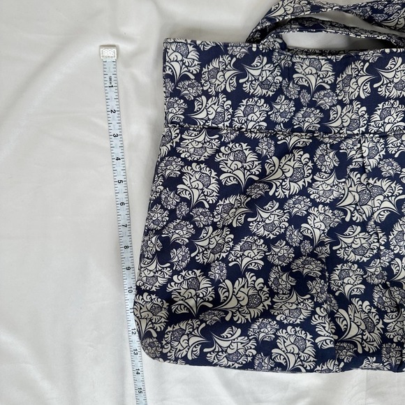 Iota Chic | Blue & White Laptop Bag - Picture 7 of 7